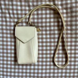 Clare V Cream Crossbody Bag